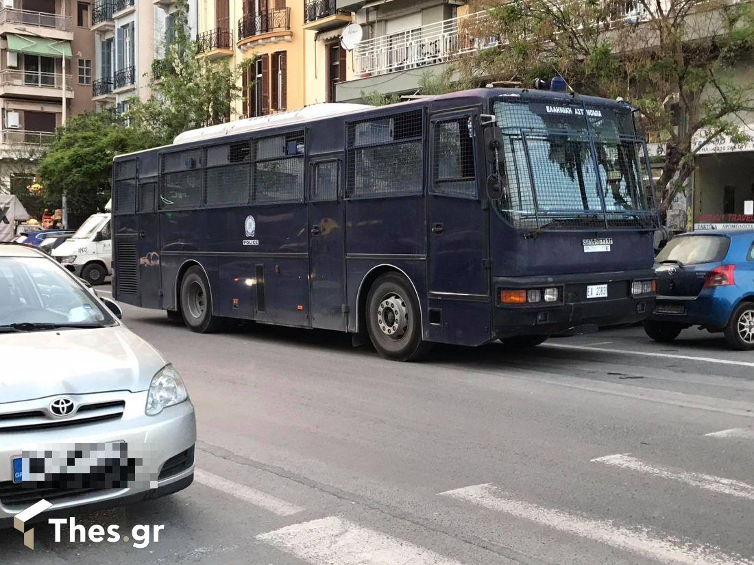 Θεσσαλονίκη ρωμαϊκή αγορά έλεγχοι αστυνομία