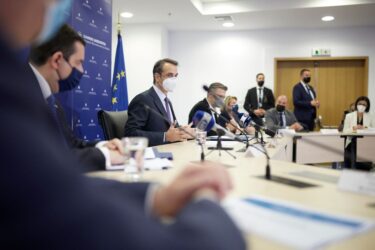 Μητσοτάκης: “Εθνική κυριαρχία και διεθνής νομιμότητα με τον ανθρωπισμό”