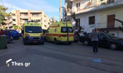 Θεσσαλονίκη: Πτώση γυναίκας από μπαλκόνι πολυκατοικίας (ΒΙΝΤΕΟ & ΦΩΤΟ)
