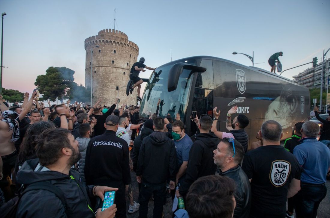 ΠΑΟΚ υποδοχή