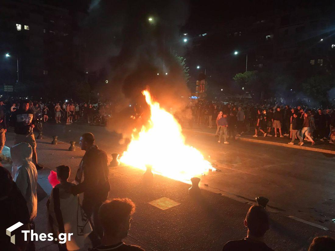 ΠΑΟΚ πανηγυρισμοί κόσμος Λευκός Πύργος Κύπελλο