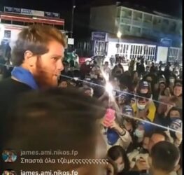 Survivor: Συνωστισμός και υποδοχή ήρωα του James στη Ρόδο (ΒΙΝΤΕΟ)