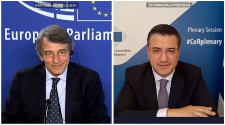 Συζήτηση Τζιτζικώστα με Σασόλι – «Οι Περιφέρειες και οι Δήμοι της ΕΕ φέρνουν πιο κοντά την Ευρώπη στους πολίτες της»