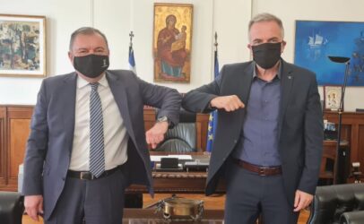 Συνάντηση Καλαφάτη – Καϊτεζίδη για τους δήμους