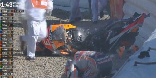 Moto GP: Σοκαριστικό ατύχημα για τον Μαρκ Μάρκεθ (ΒΙΝΤΕΟ)
