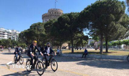 Ποδηλατάδα Πάιατ – Ζέρβα στην παραλία της Θεσσαλονίκης (ΒΙΝΤΕΟ & ΦΩΤΟ)