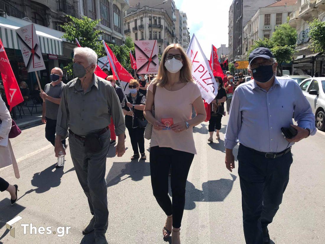 Θεσσαλονίκη συγκέντρωση πορεία απεργία