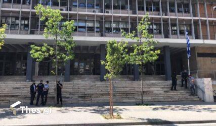 Θεσσαλονίκη: Τηλεφώνημα για βόμβα στα δικαστήρια (ΦΩΤΟ)