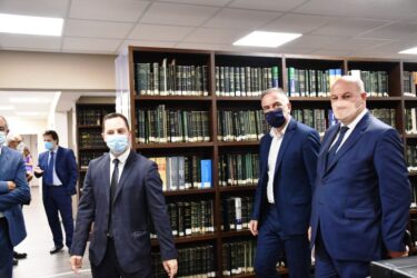 Καλαφάτης: «Πιο λειτουργικό το Δικαστικό Μέγαρο Θεσσαλονίκης με το ιατρείο και τη νέα αίθουσα δικηγόρων»