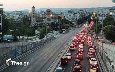 Περιφερειακός Θεσσαλονίκη κίνηση γυρίσματα ταινίας Αντόνιο Μπαντέρας