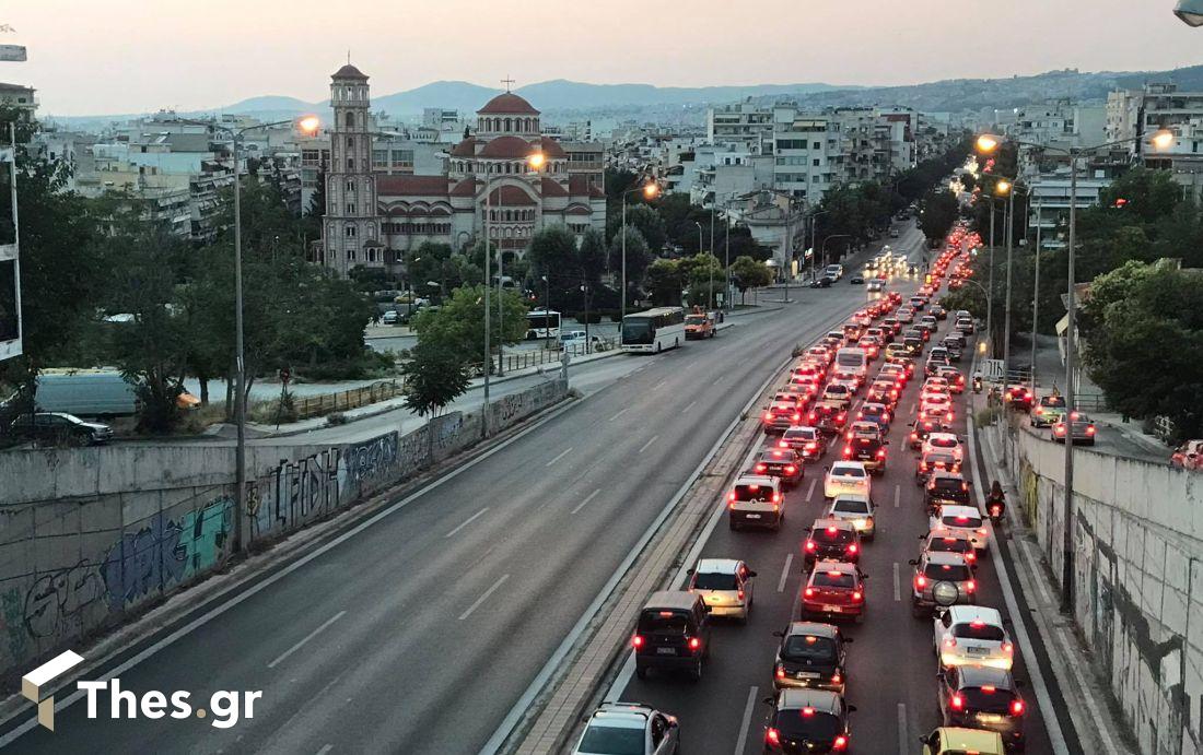 Περιφερειακός Θεσσαλονίκη κίνηση γυρίσματα ταινίας Αντόνιο Μπαντέρας