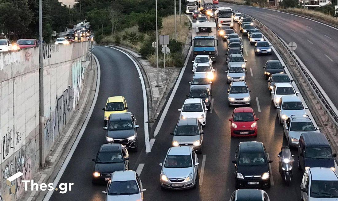 Περιφερειακός Θεσσαλονίκη κίνηση γυρίσματα ταινίας Αντόνιο Μπαντέρας