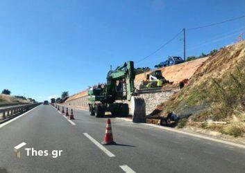 ΠΚΜ: Συνεχίζονται οι εργασίες συντήρησης στην Εθνική Οδό Θεσσαλονίκης- Νέων Μουδανιών