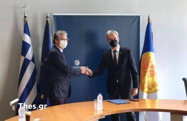 Θεσσαλονίκη: Τον Συνήγορο του Πολίτη υποδέχθηκε ο Κωνσταντίνος Ζέρβας