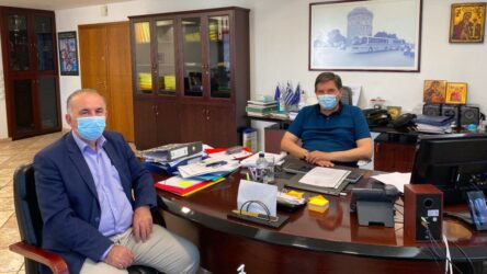 Δήμος Παύλου Μελά: Συνάντηση Γιώργου Λίλτση με τον Γιώργο Σκόδρα για τις συγκοινωνίες