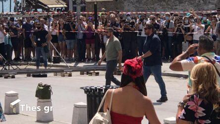 Θεσσαλονίκη: Σε χώρους της ΔΕΘ και του MOMus συνεχίζονται τα γυρίσματα για την ταινία του Μπαντέρας