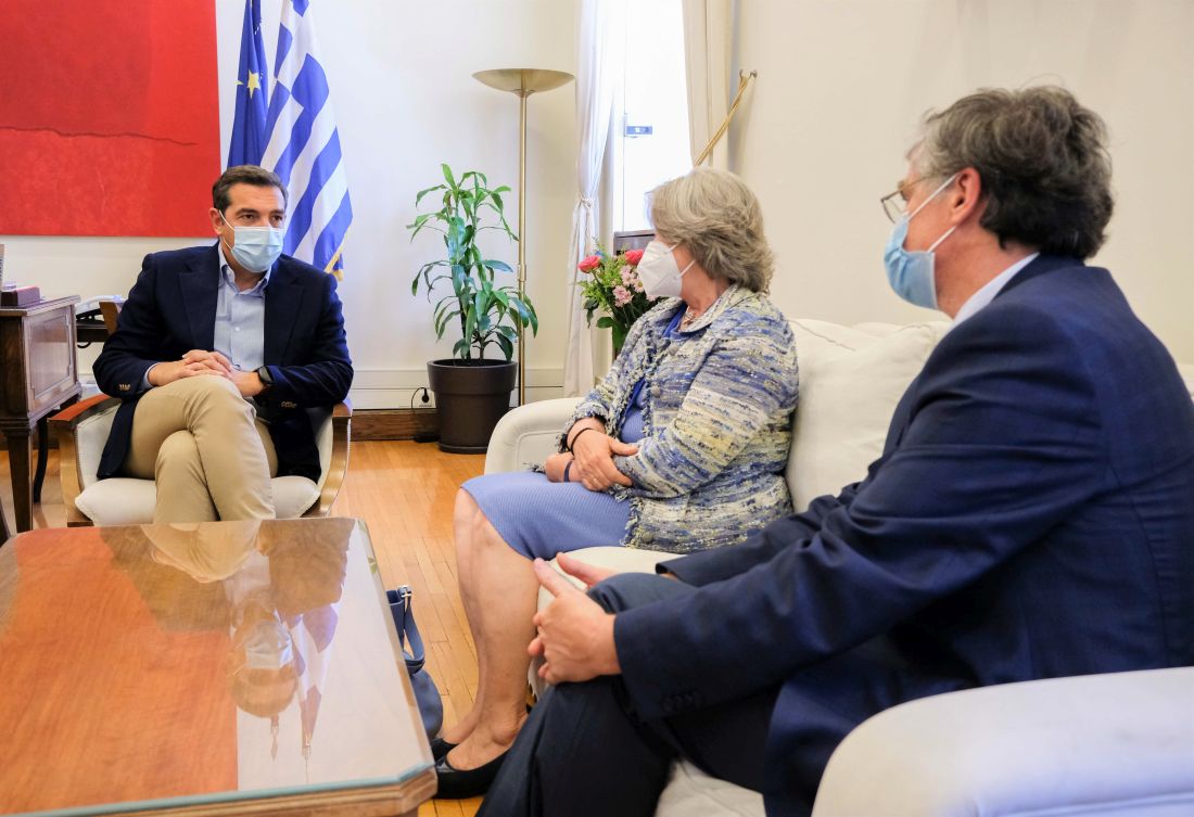 Τσίπρας Λινού Τσιόδρας