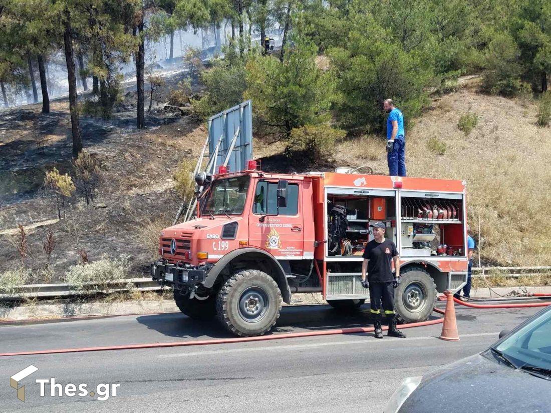 φωτιά Σέιχ Σου Θεσσαλονίκη