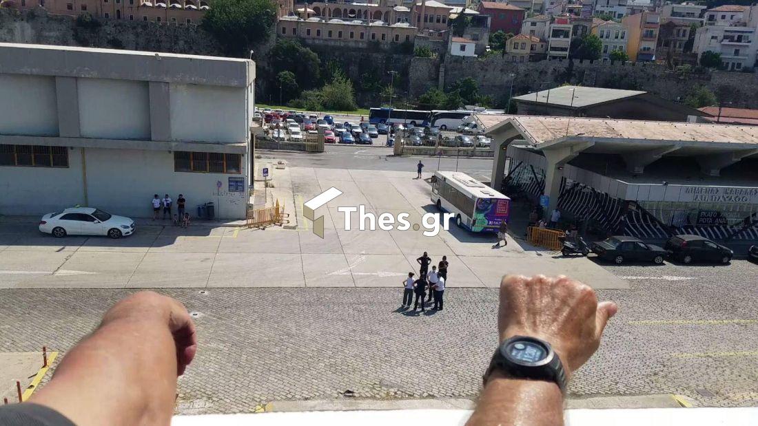 επιβάτες πλοίο Καβάλα