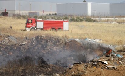 Θεσσαλονίκη: Φωτιά στην περιοχή των Διαβατών