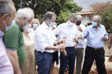 Το Φράγμα της Χριστιανούπολης στη Μεσσηνία επισκέφθηκε ο πρωθυπουργός