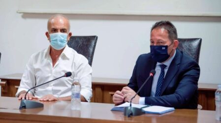 Συνάντηση Πέτσα-Ιωαννίδη στο Δήμο Δέλτα