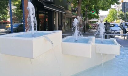 Δήμος Κορδελιού Ευόσμου: Λειτουργεί και πάλι το συντριβάνι στο Κορδελιό (ΦΩΤΟ)