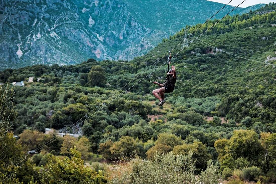 Zip Line Πηγές Αχέροντα