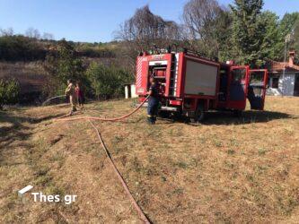 Θεσσαλονίκη: Υποβλήθηκε πρόστιμο σε άνδρα για φωτιά σε ξερά χόρτα 