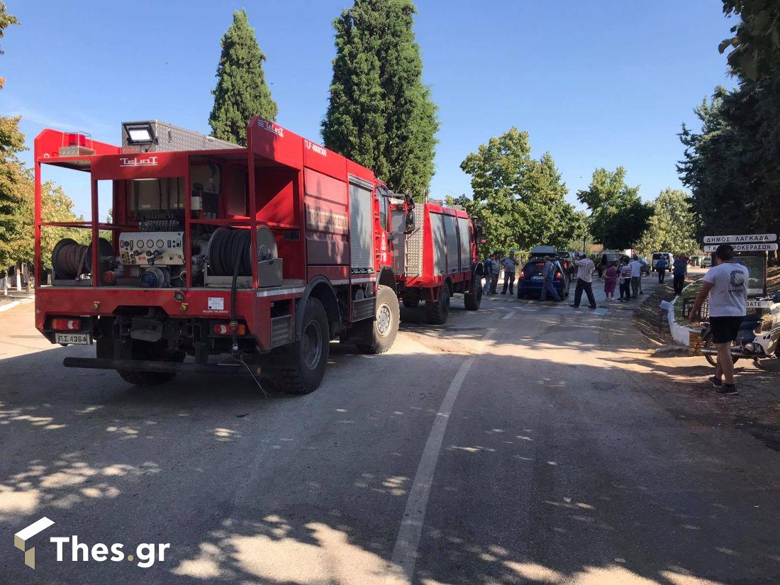 Πετροκέρασα Θεσσαλονίκη φωτιά