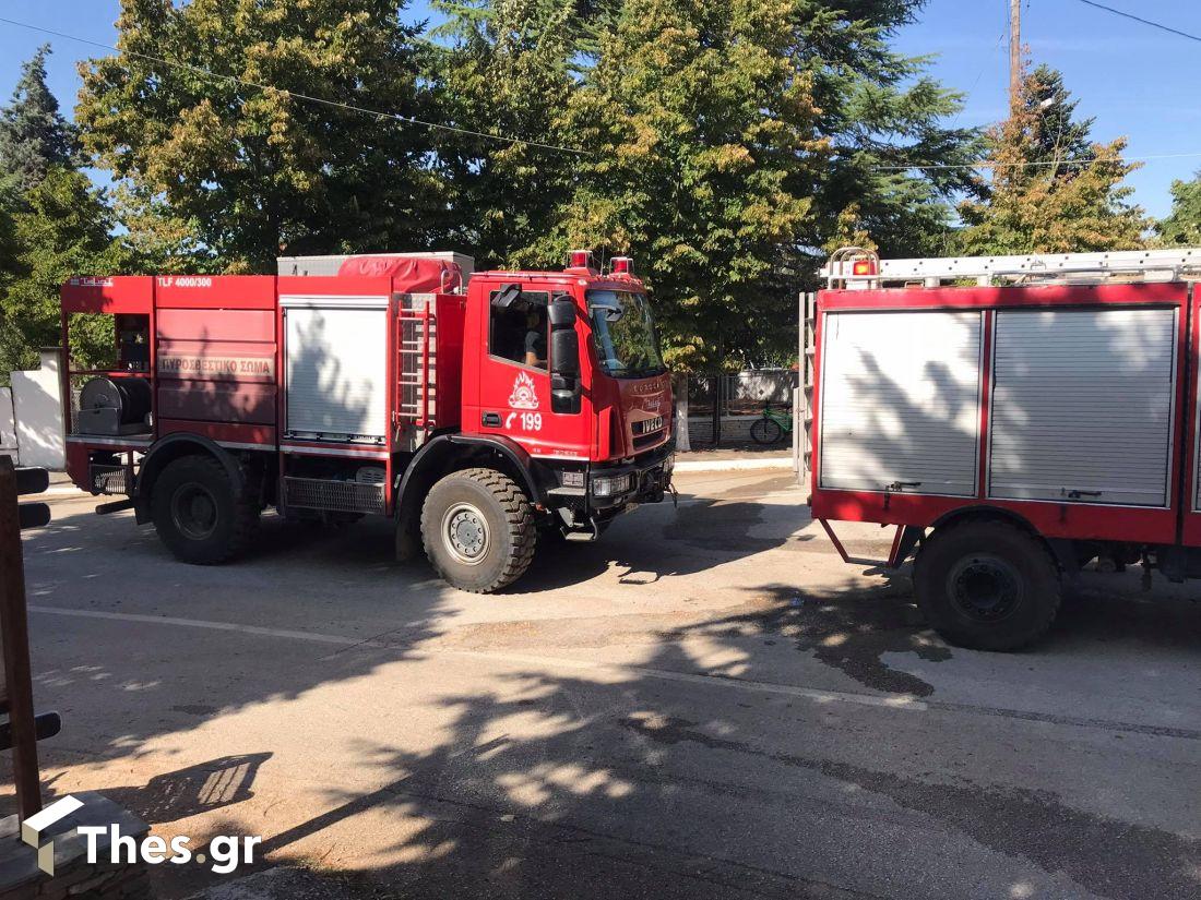 Πετροκέρασα Θεσσαλονίκη φωτιά