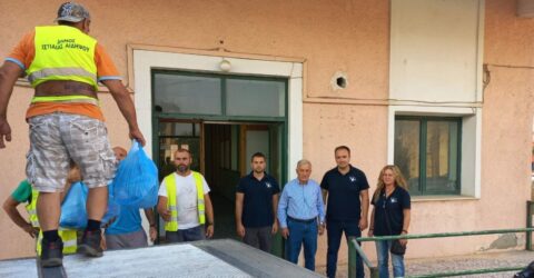 Δήμος Αμπελοκήπων – Μενεμένης: Παραδόθηκε η βοήθεια στους πυρόπληκτους