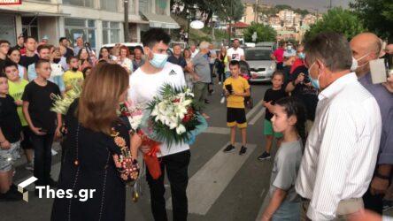 Τιμή και δόξα στον Μίλτο Τεντόγλου: Το χρυσό κλειδί των Γρεβενών στον Ολυμπιονίκη – Πήρε το όνομα του το γήπεδο (ΒΙΝΤΕΟ & ΦΩΤΟ)