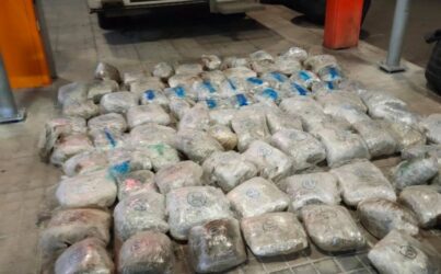 Κάνναβη μέσα στις ρεζέρβες έκρυβε οδηγός φορτηγού προερχόμενο από τη Βόρεια Μακεδονία