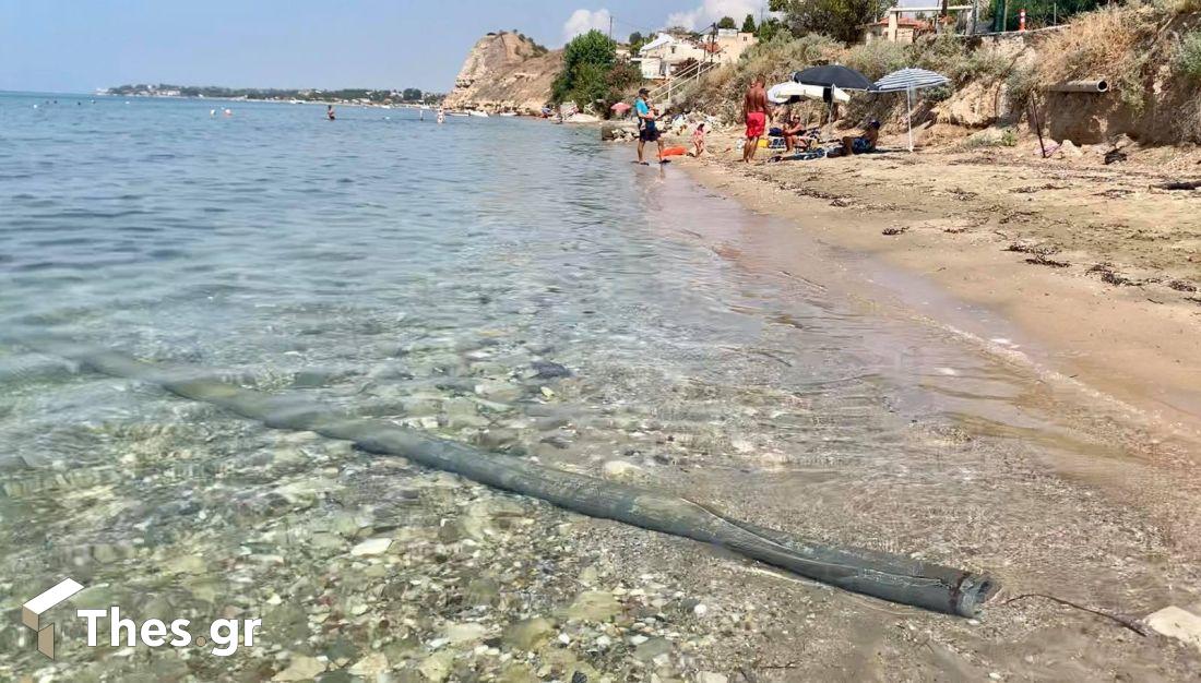 Χαλκιδική σωλήνες θάλασσα