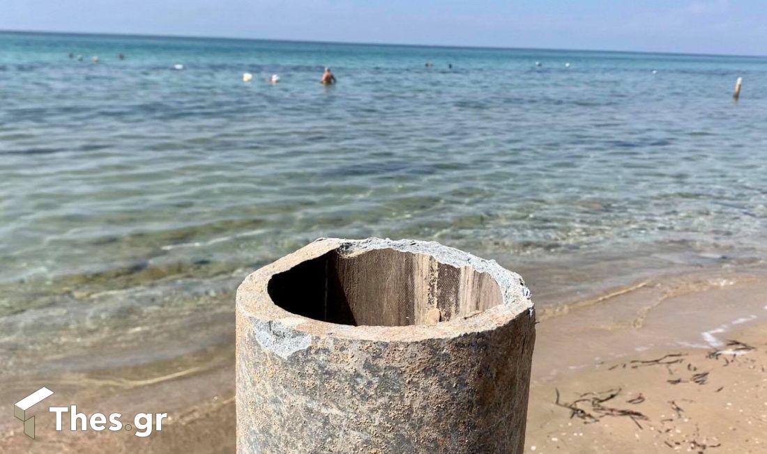 Χαλκιδική σωλήνες θάλασσα