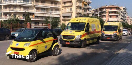 Θεσσαλονίκη: “Οχι” στην αναστολή εργασίας των ανεμβολίαστων του ΕΚΑΒ (ΒΙΝΤΕΟ & ΦΩΤΟ)