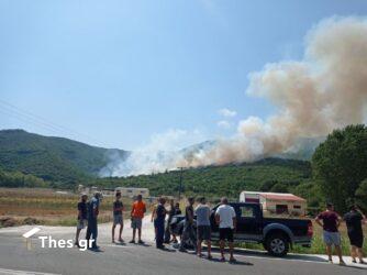ΤΩΡΑ: Φωτιά στο όρος Παγγαίο της Καβάλας – Και εναέρια μέσα στο σημείο (ΒΙΝΤΕΟ & ΦΩΤΟ)
