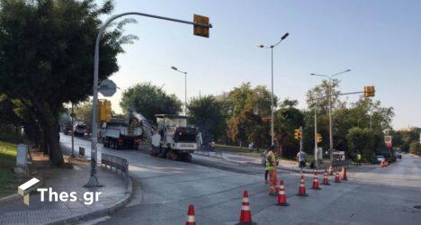 Θεσσαλονίκη: Kυκλοφοριακές ρυθμίσεις σήμερα (9/6) στην Λαγκαδά λόγω εργασιών