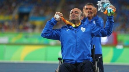 Παραολυμπιακοί Αγώνες: Αργυρό μετάλλιο με ρεκόρ Ευρώπης ο Κωνσταντινίδης
