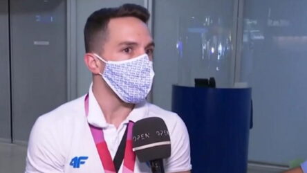 Επέστρεψε στην Ελλάδα με το χάλκινο μετάλλιο ο Λευτέρης Πετρούνιας