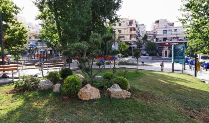 Ομόρφυνε η πλατεία Μετεώρων