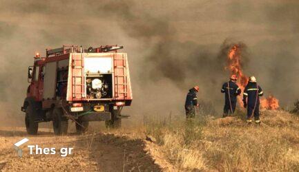 Θάσος: Ενισχύθηκαν οι δυνάμεις για την μεγάλη φωτιά – Μήνυμα για εκκένωση οικισμού από το 112