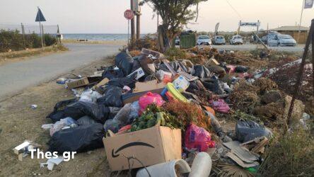 Μπαζότοπος δίπλα σε γνωστά μπιτς μπαρ στην Χαλκιδική (ΦΩΤΟ)