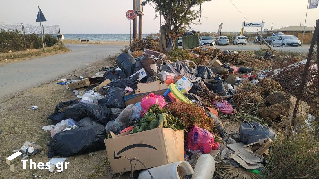 μπάζα σκουπίδια Χαλκιδική