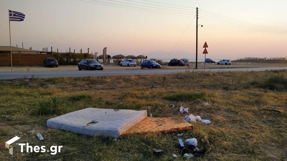 μπάζα σκουπίδια Χαλκιδική