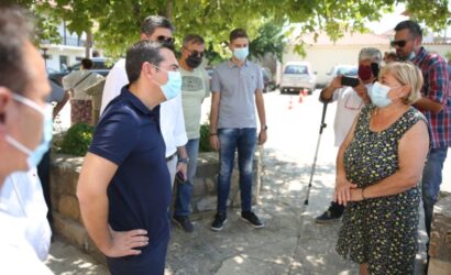 Τσίπρας από Ηλεία: “Ο κ. Μητσοτάκης δεν έχει αντιληφθεί το μέγεθος ούτε της καταστροφής, ούτε της ευθύνης του”