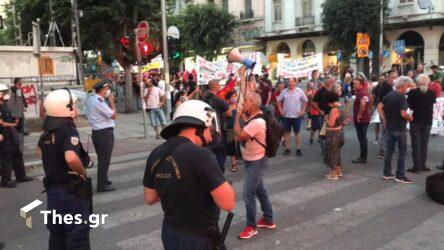 Θεσσαλονίκη: Πορεία αλληλεγγύης για τους απεργούς της “Μαλαματίνα” 