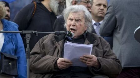 Μίκης Θεοδωράκης: Η ομιλία στο συλλαλητήριο για την Μακεδονία που συζητήθηκε (ΒΙΝΤΕΟ)