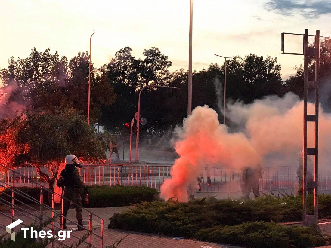 επεισόδια ΔΕΘ εγκαίνια